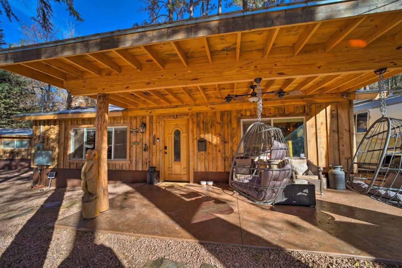Cozy Cabin Retreat With Patio And Fenced Yard 패이슨 외부 사진