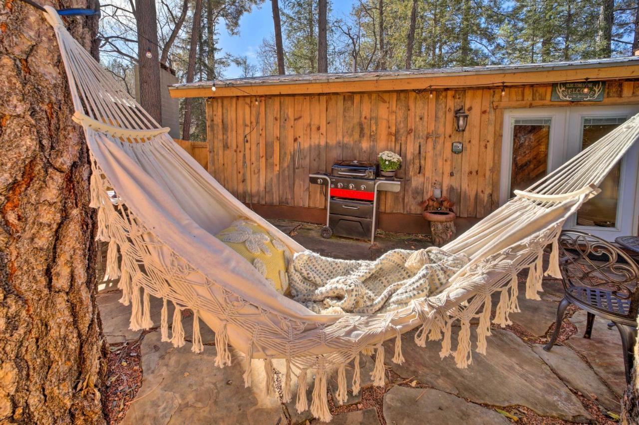 Cozy Cabin Retreat With Patio And Fenced Yard 패이슨 외부 사진